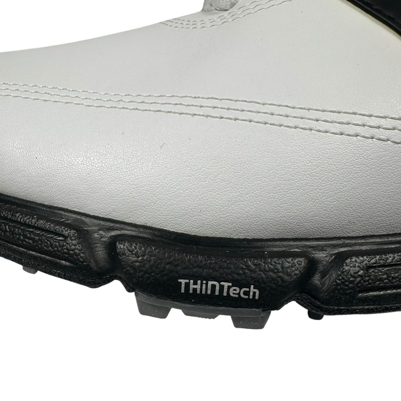 Adidas GolfLite White and Black Men's Golf Shoes Size 10 - Picture 3 of 12